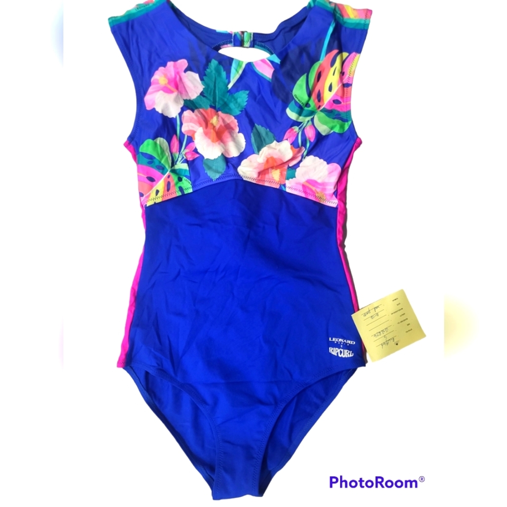 New Rip Curl Floral Swimwear Small | Surf Beach Vacation Size S Tropical Style